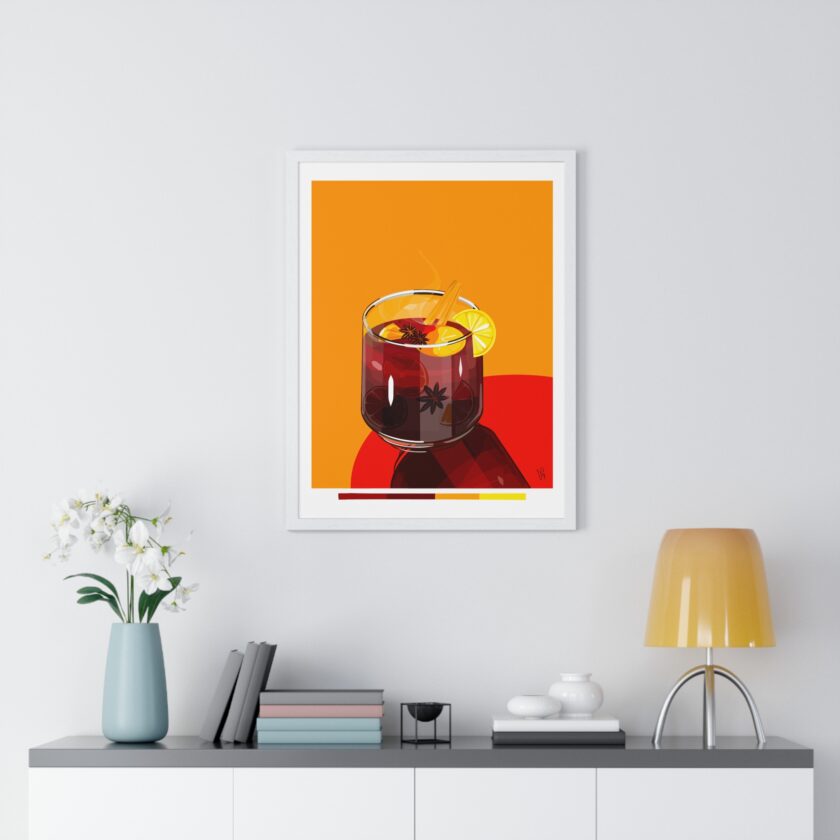 Mulled Wine Poster, Framed - Image 11