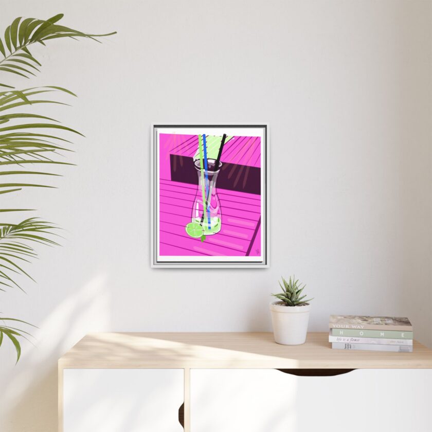 Mojito In Starigrad Canvas, Framed - Image 43