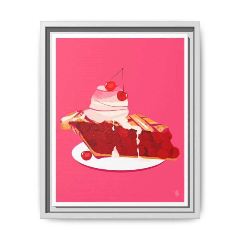 Cherry Pie Canvas, Framed - Image 25