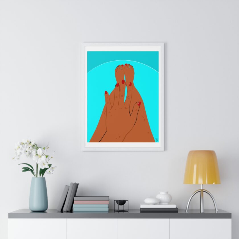 Pool Polish Poster, Framed - Image 11
