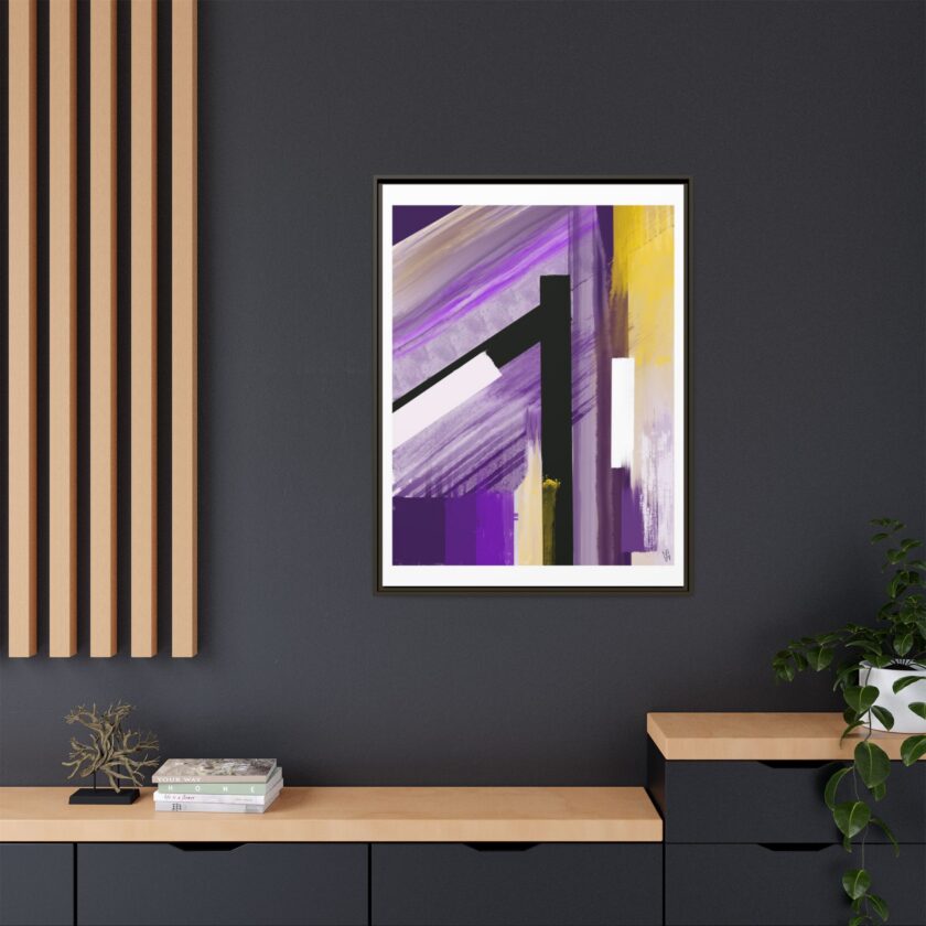Lilac Canvas, Framed - Image 56