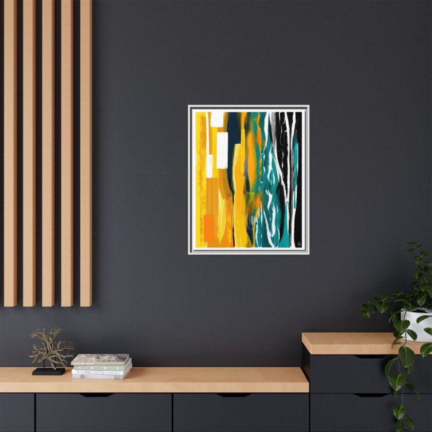 Midnight Swim Canvas, Framed - Image 72
