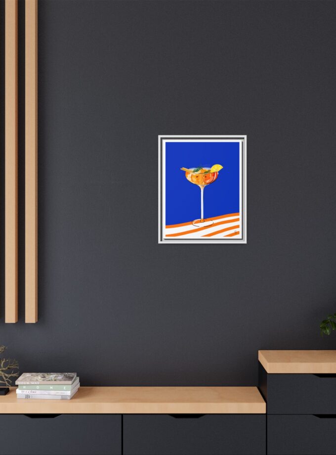 Apple Cider Canvas, Framed