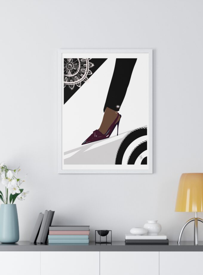 Preety Woman Poster, Framed