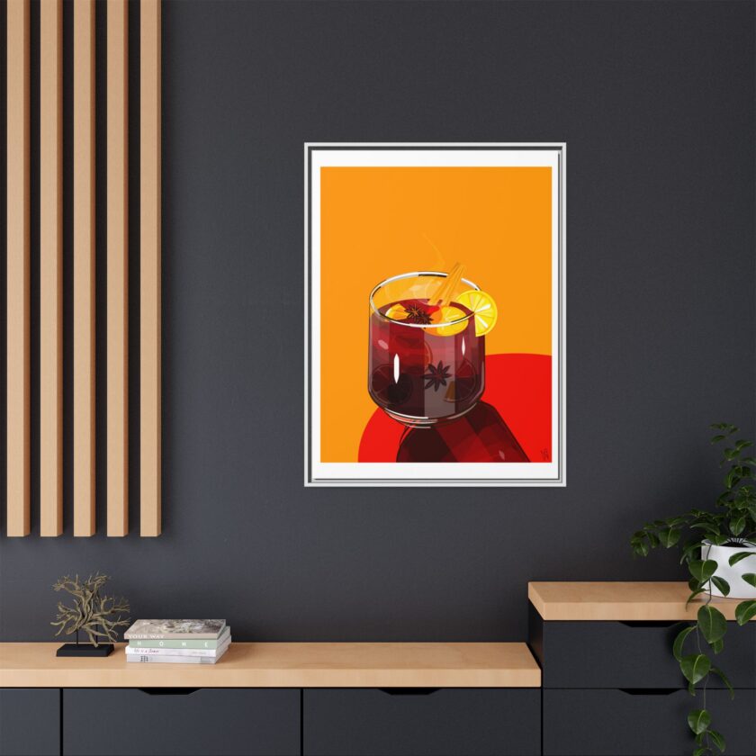 Mulled Wine Canvas, Framed - Image 60