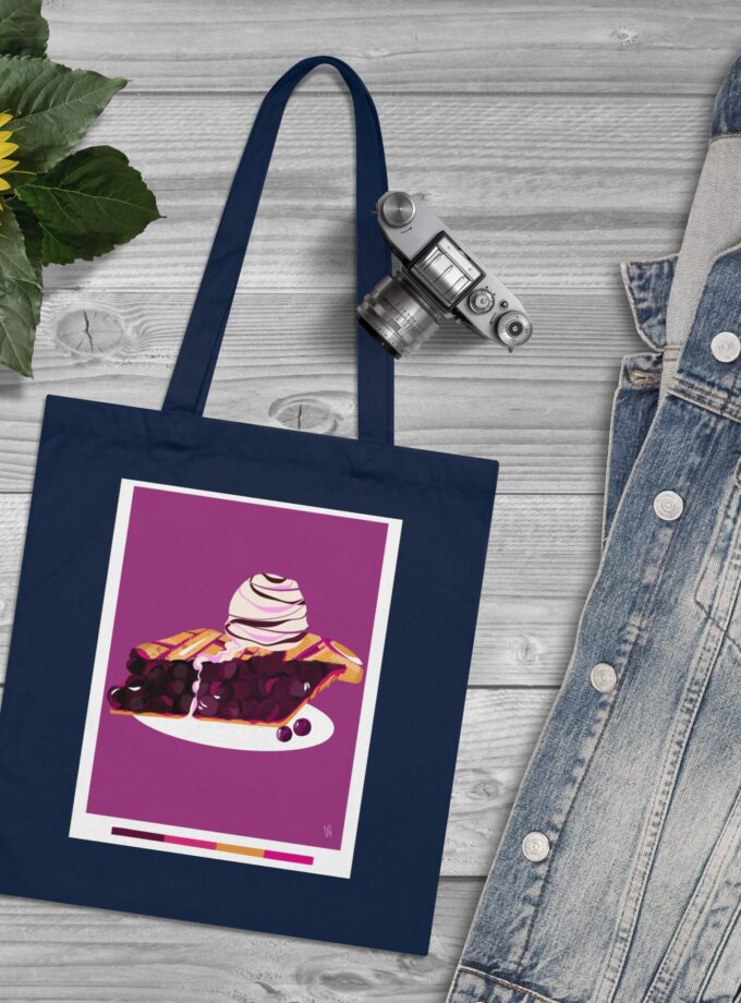 Blueberry Pie Tote Bag