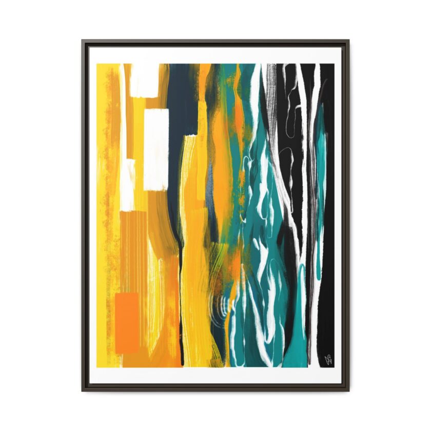 Midnight Swim Canvas, Framed - Image 53