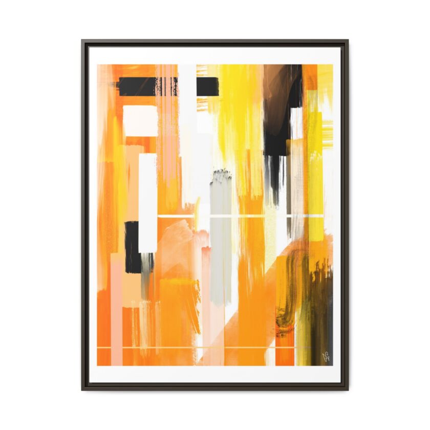 Liquid Gold Canvas, Framed - Image 53