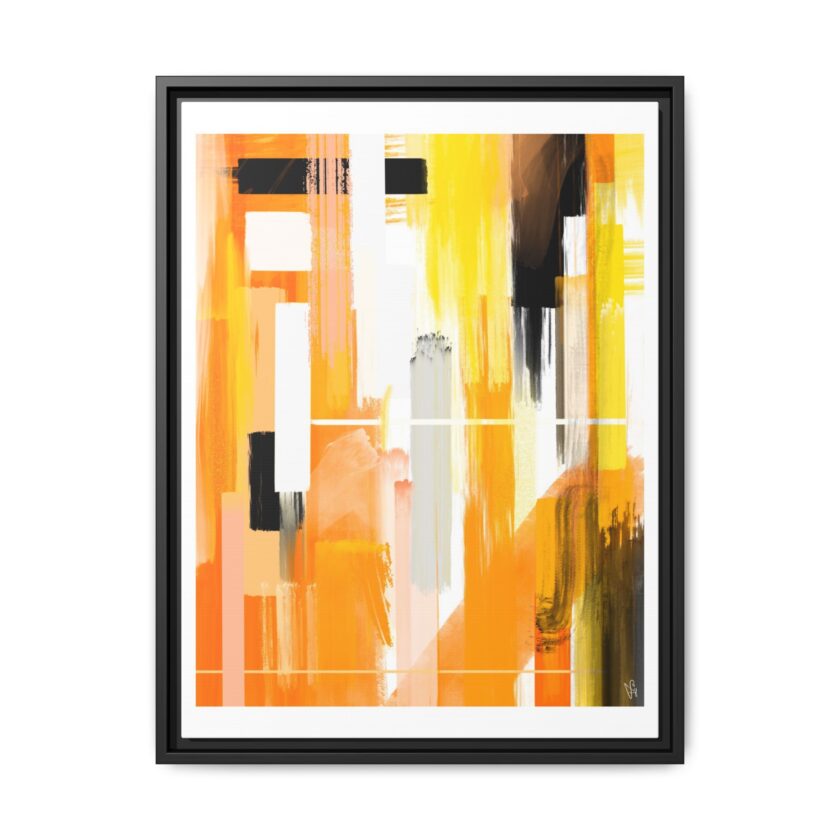 Liquid Gold Canvas, Framed - Image 13