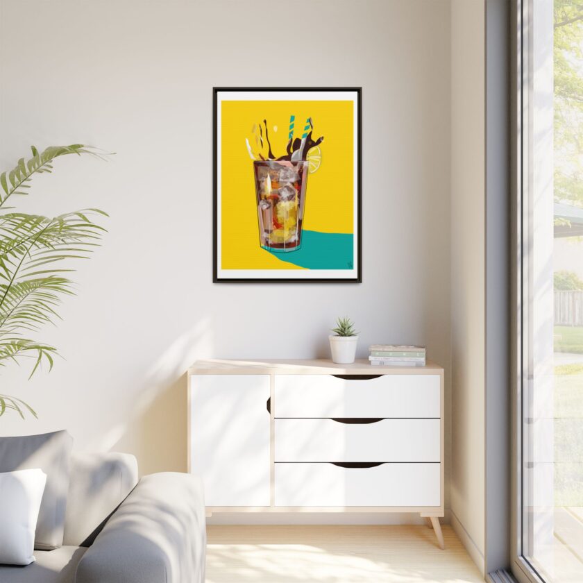 Splash Canvas, Framed - Image 55
