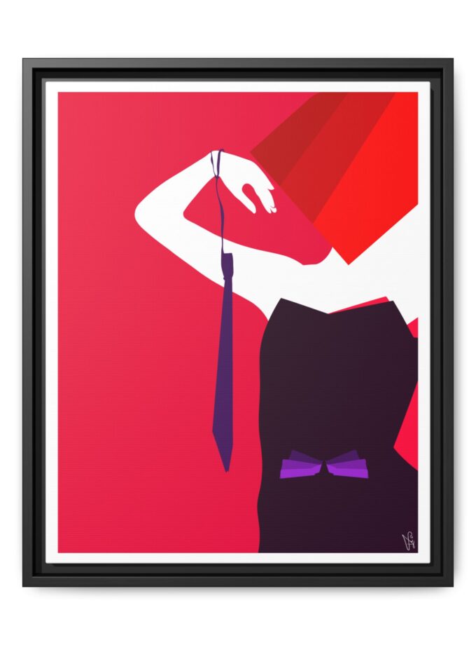 Mistress Canvas, Framed