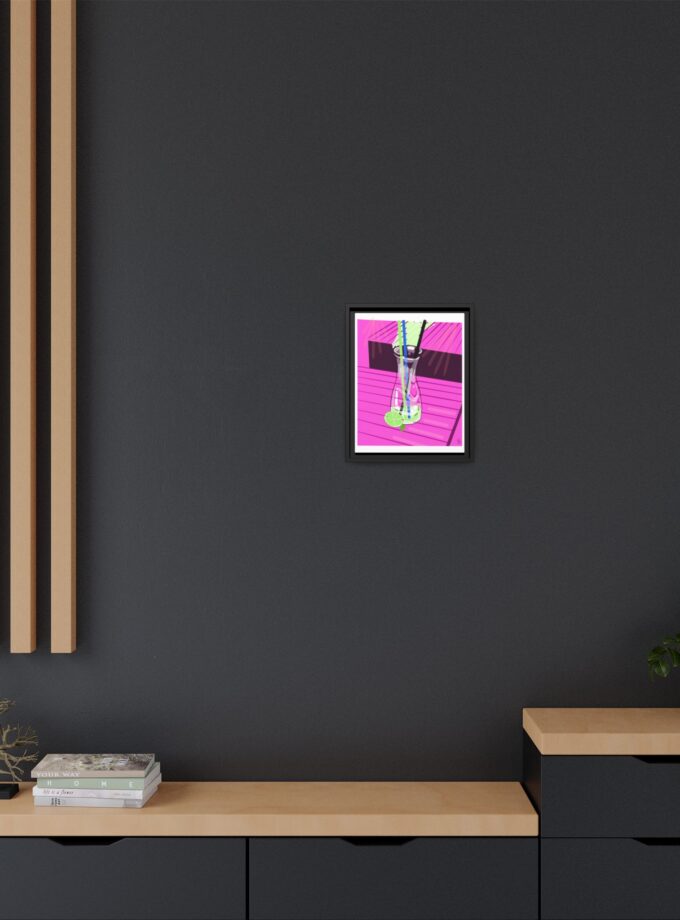 Mojito In Starigrad Canvas, Framed