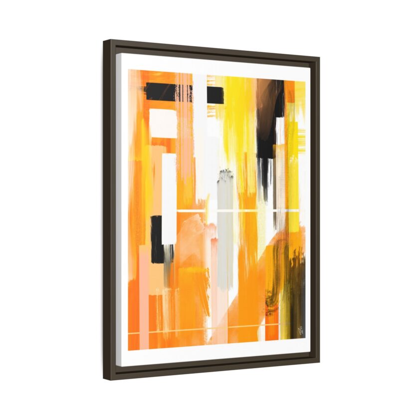 Liquid Gold Canvas, Framed - Image 46