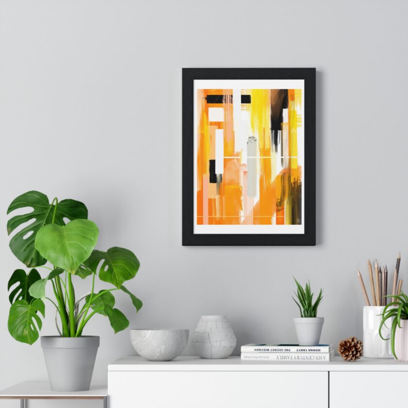 Liquid Gold Poster, Framed - Image 14