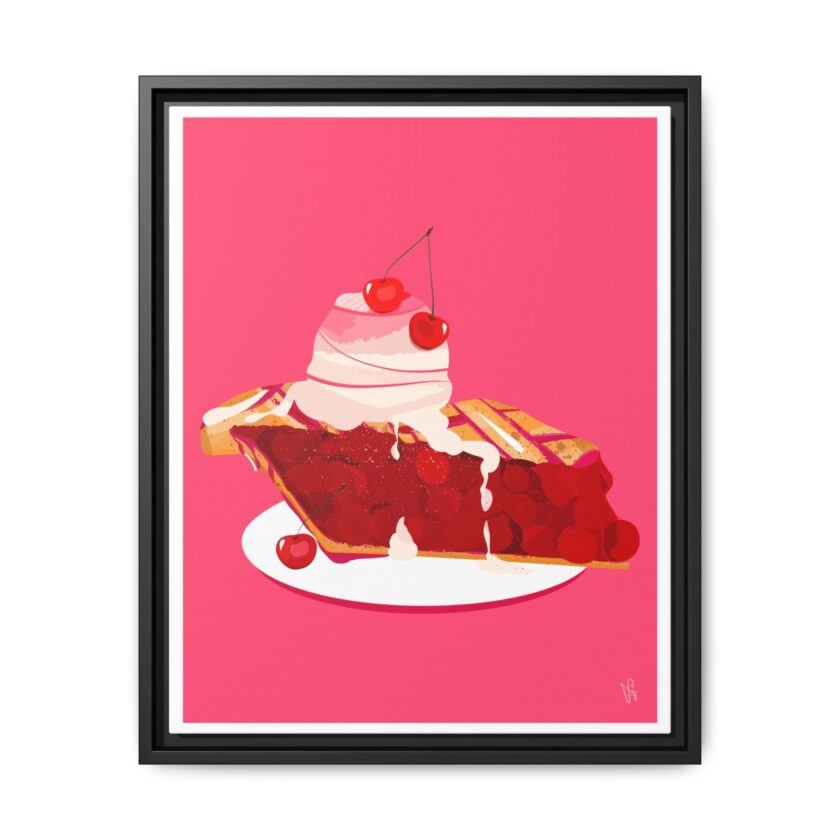 Cherry Pie Canvas, Framed - Image 9