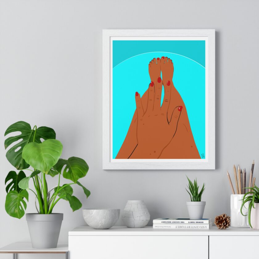 Pool Polish Poster, Framed - Image 5