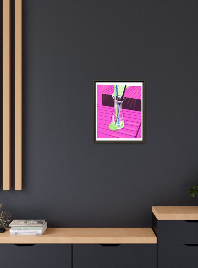 Mojito In Starigrad Canvas, Framed