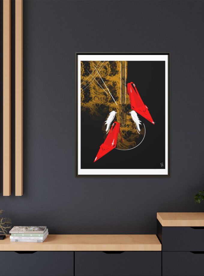 Birds Of A Feather Canvas, Framed