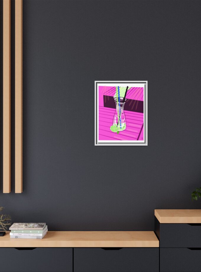 Mojito In Starigrad Canvas, Framed