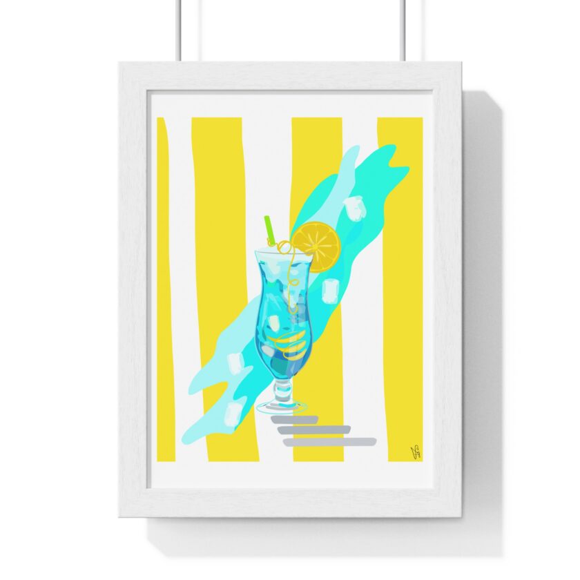 Blue Lagoon Poster, Framed - Image 16