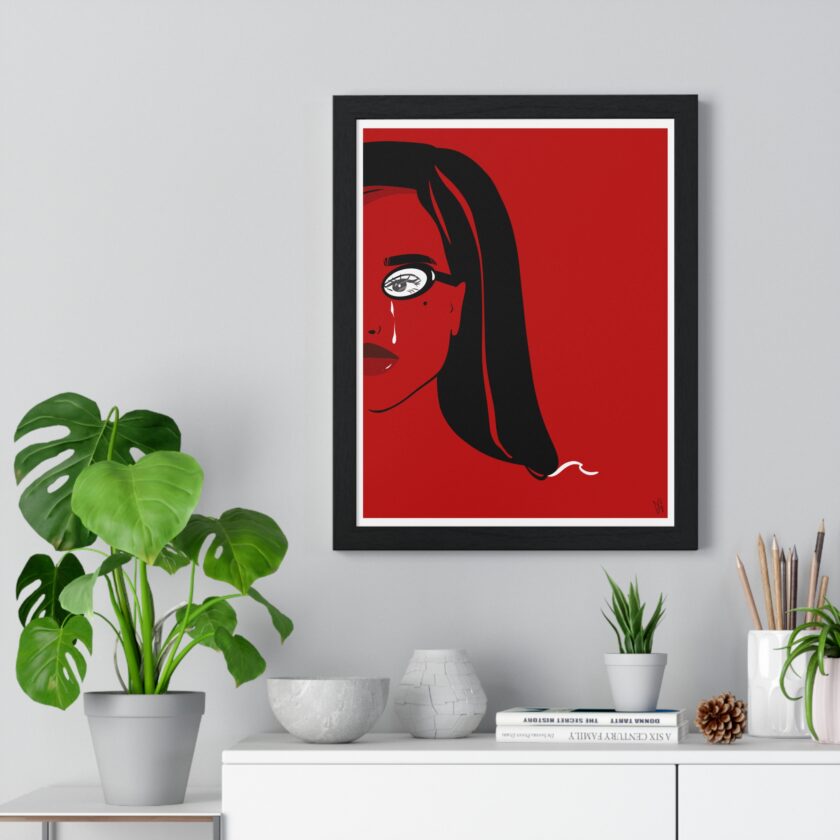 Writer Poster, Framed - Image 2