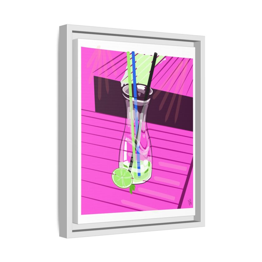 Mojito In Starigrad Canvas, Framed - Image 26