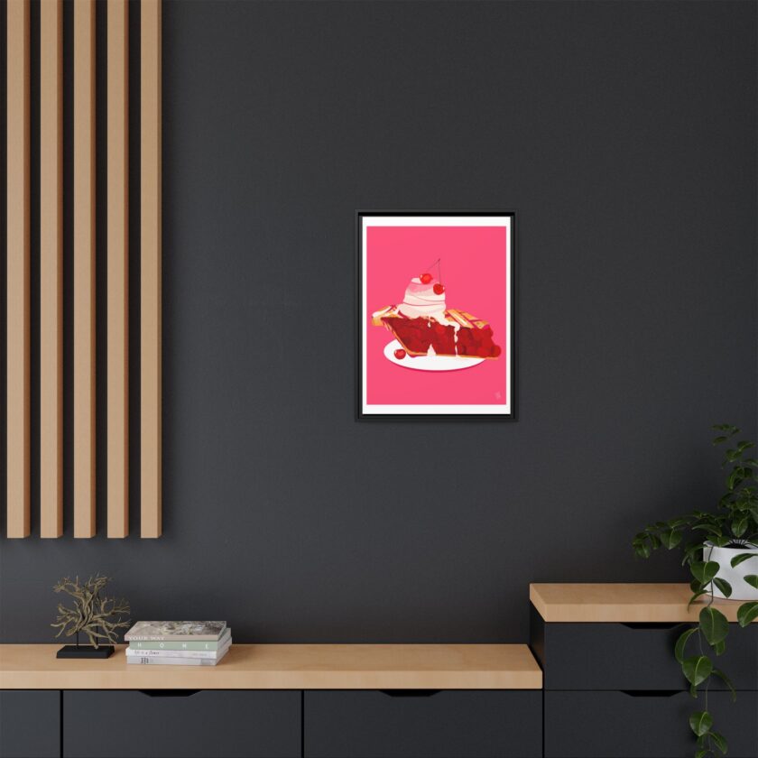Cherry Pie Canvas, Framed - Image 16
