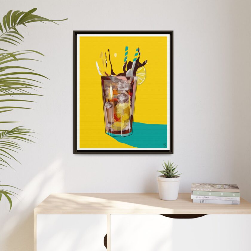 Splash Canvas, Framed - Image 67
