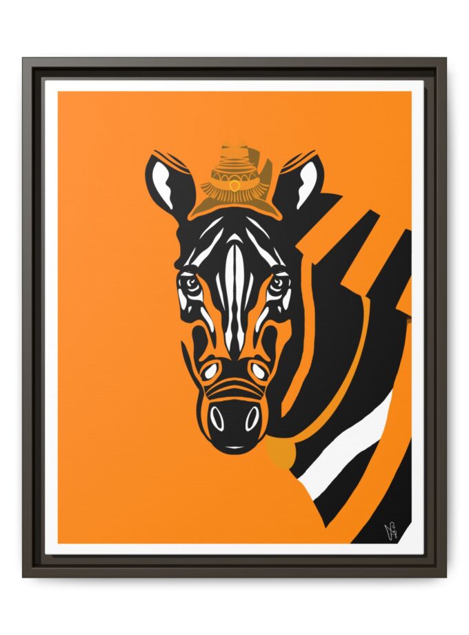 Savanna Canvas, Framed