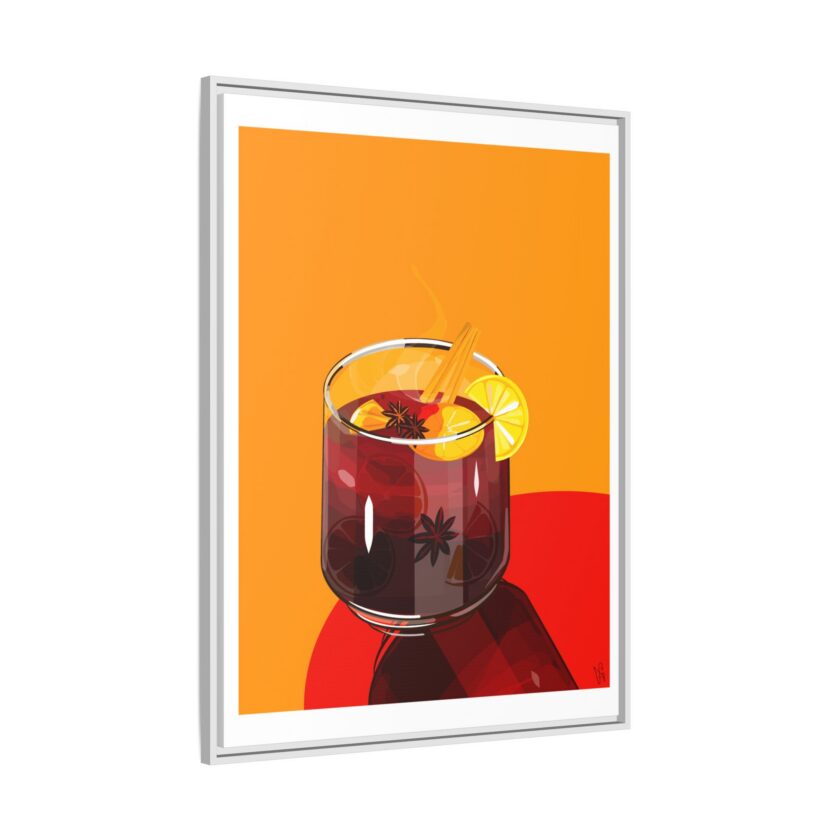 Mulled Wine Canvas, Framed - Image 58