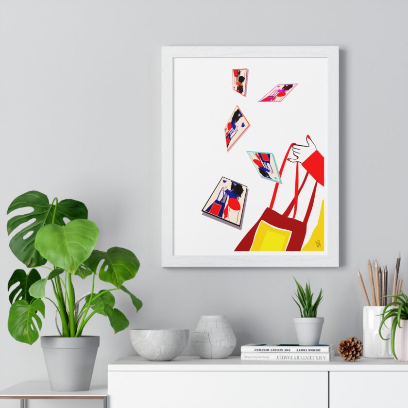 Memory Cards Poster, Framed - Image 5