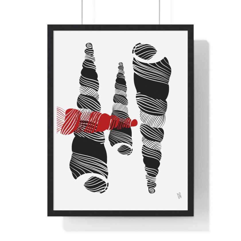 Clash Poster, Framed - Image 7