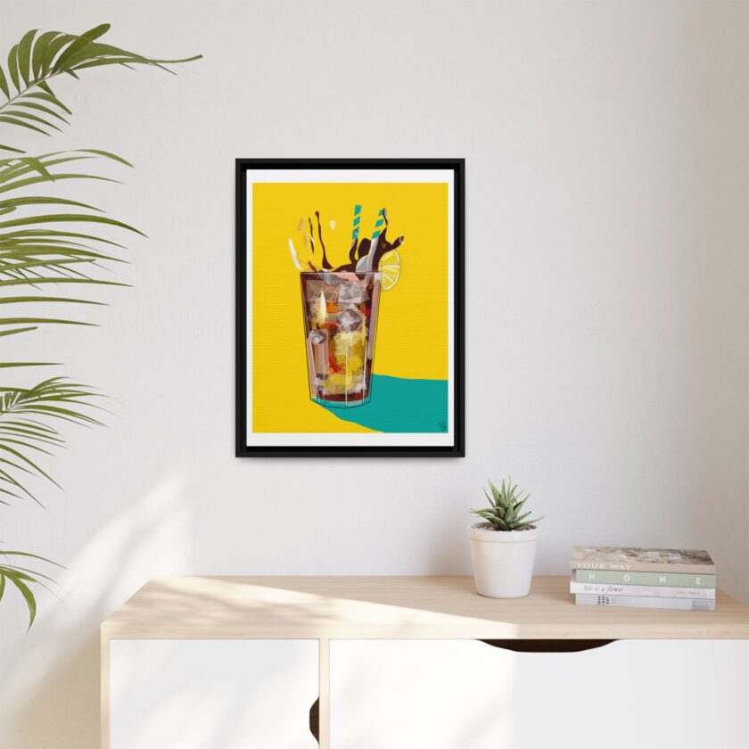 Splash Canvas, Framed - Image 15