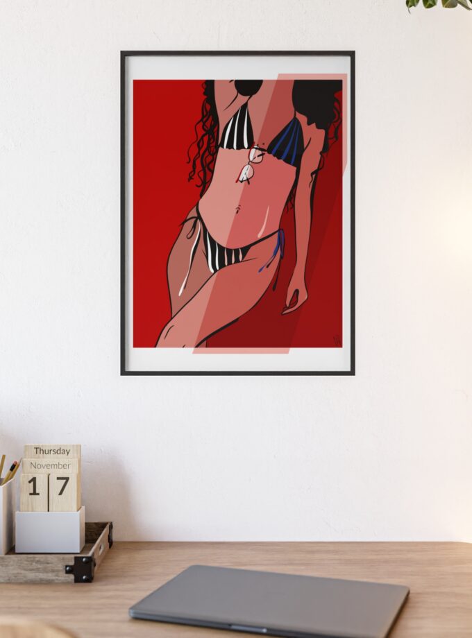 Where Are My Glasses? Poster, Framed