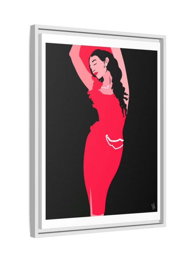 Goddess Canvas, Framed