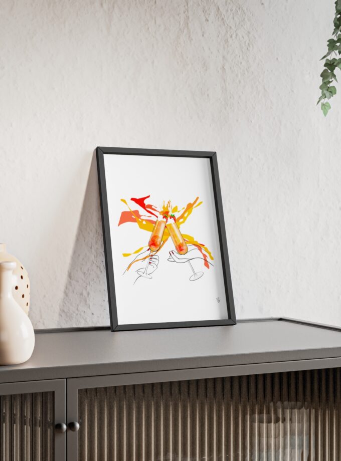 Good News Poster, Framed