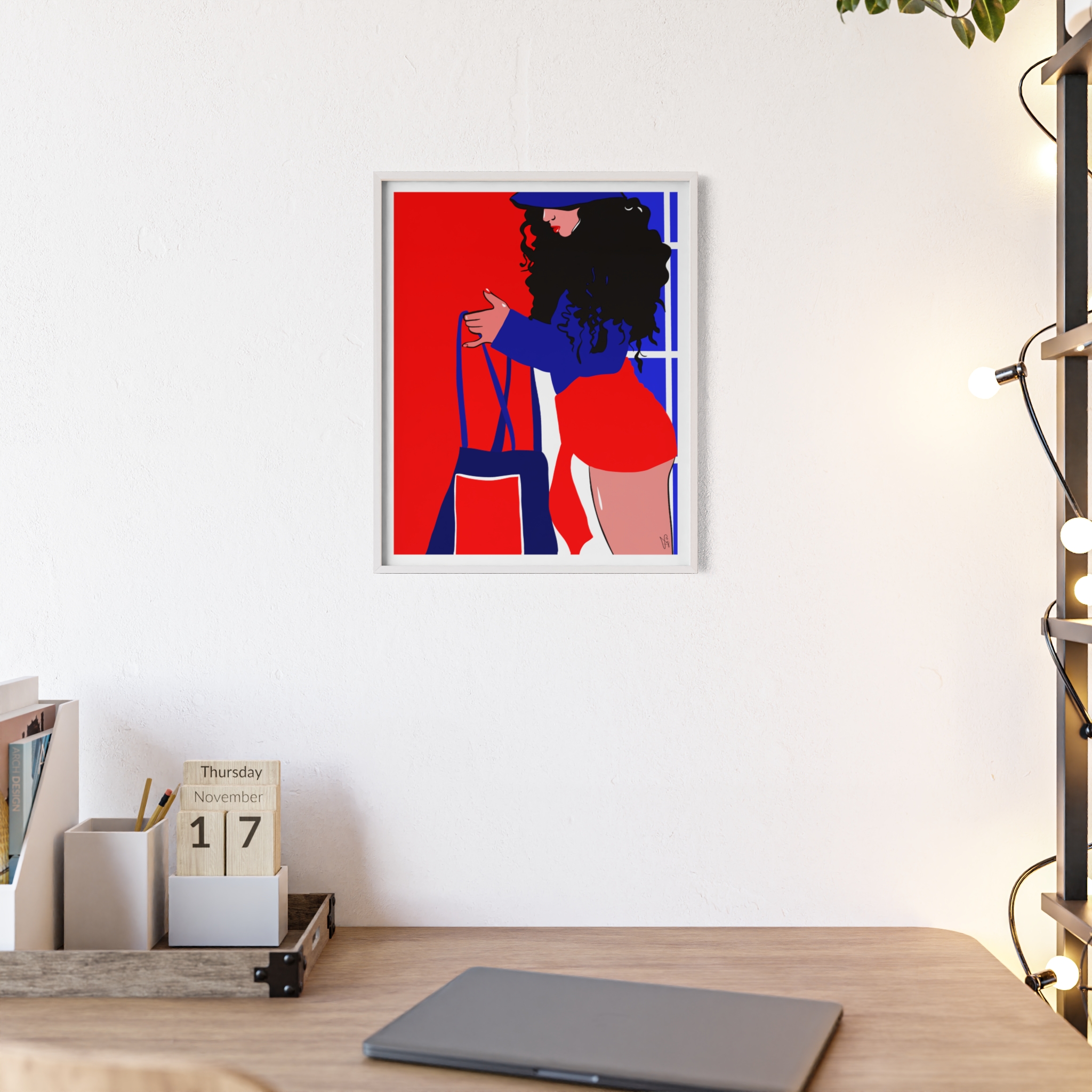 Beach Day Poster, Framed - Image 12