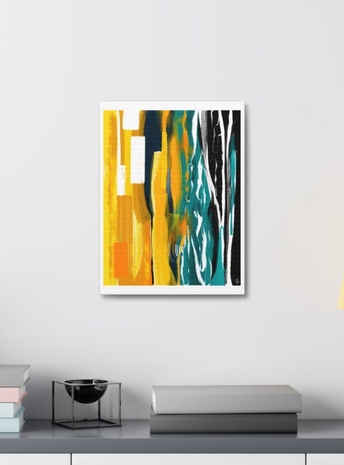 Midnight Swim Canvas