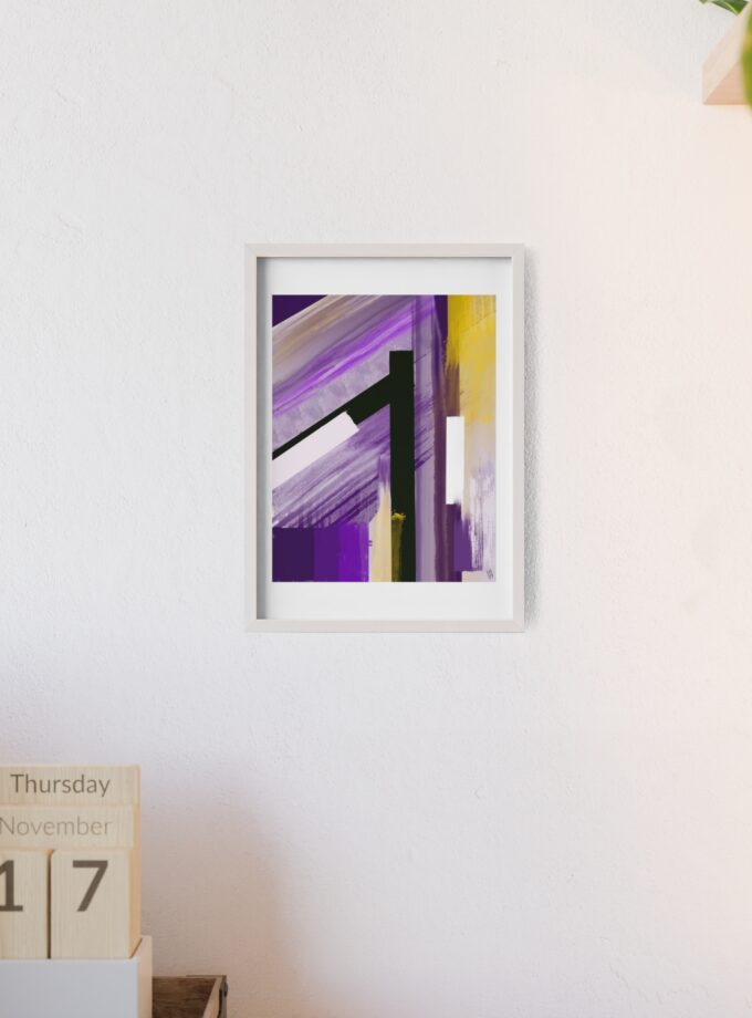 Lilac Poster, Framed