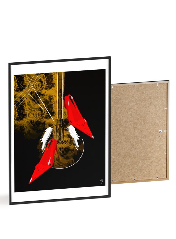 Birds Of A Feather Poster, Framed