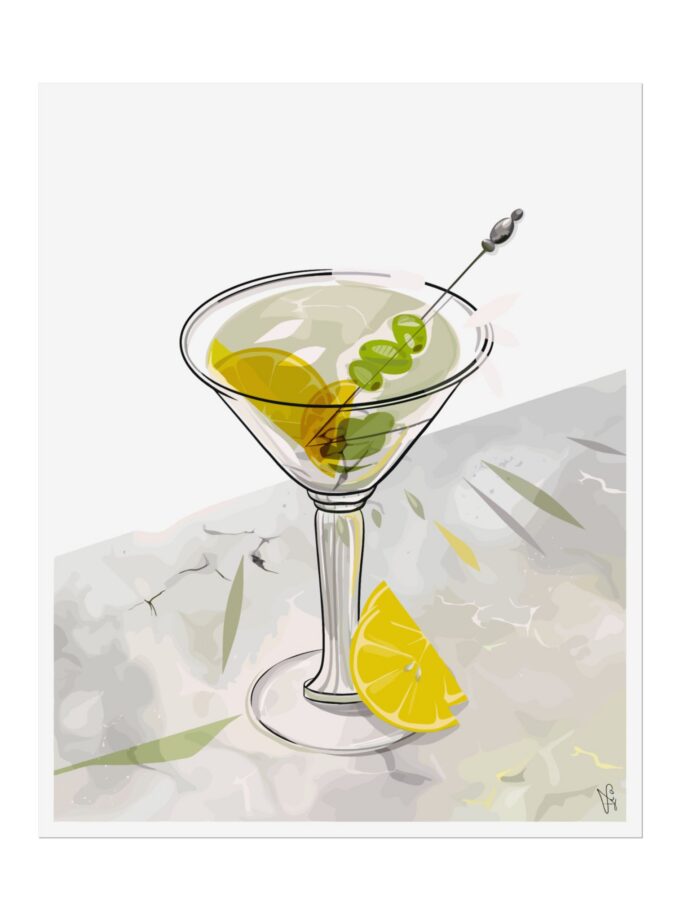 Dirty Martini Poster