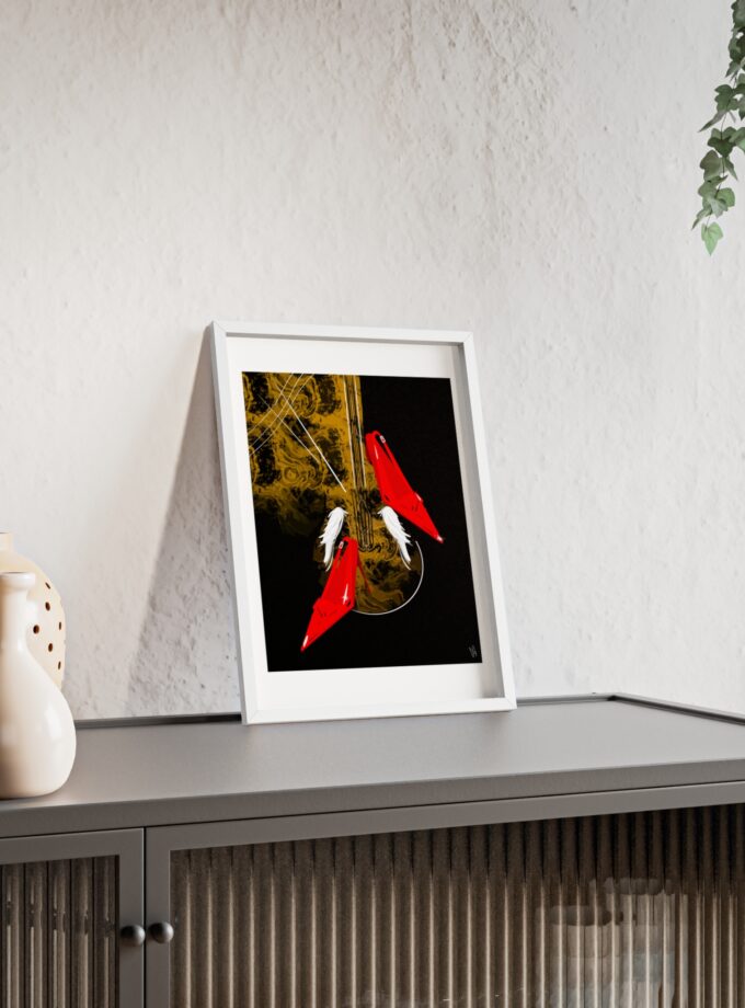 Birds Of A Feather Poster, Framed