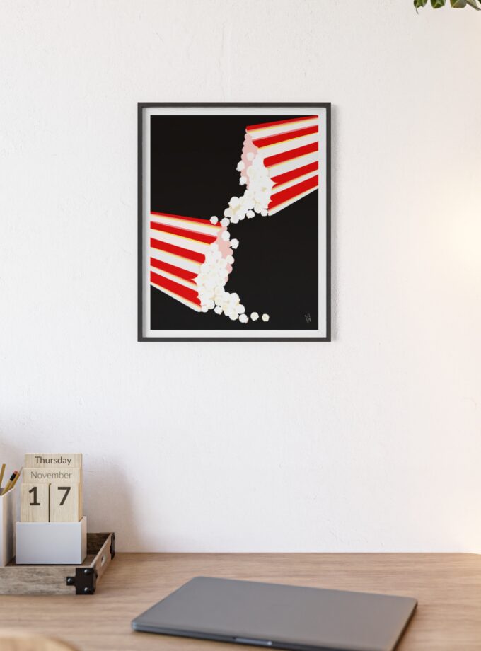 September Date Poster, Framed