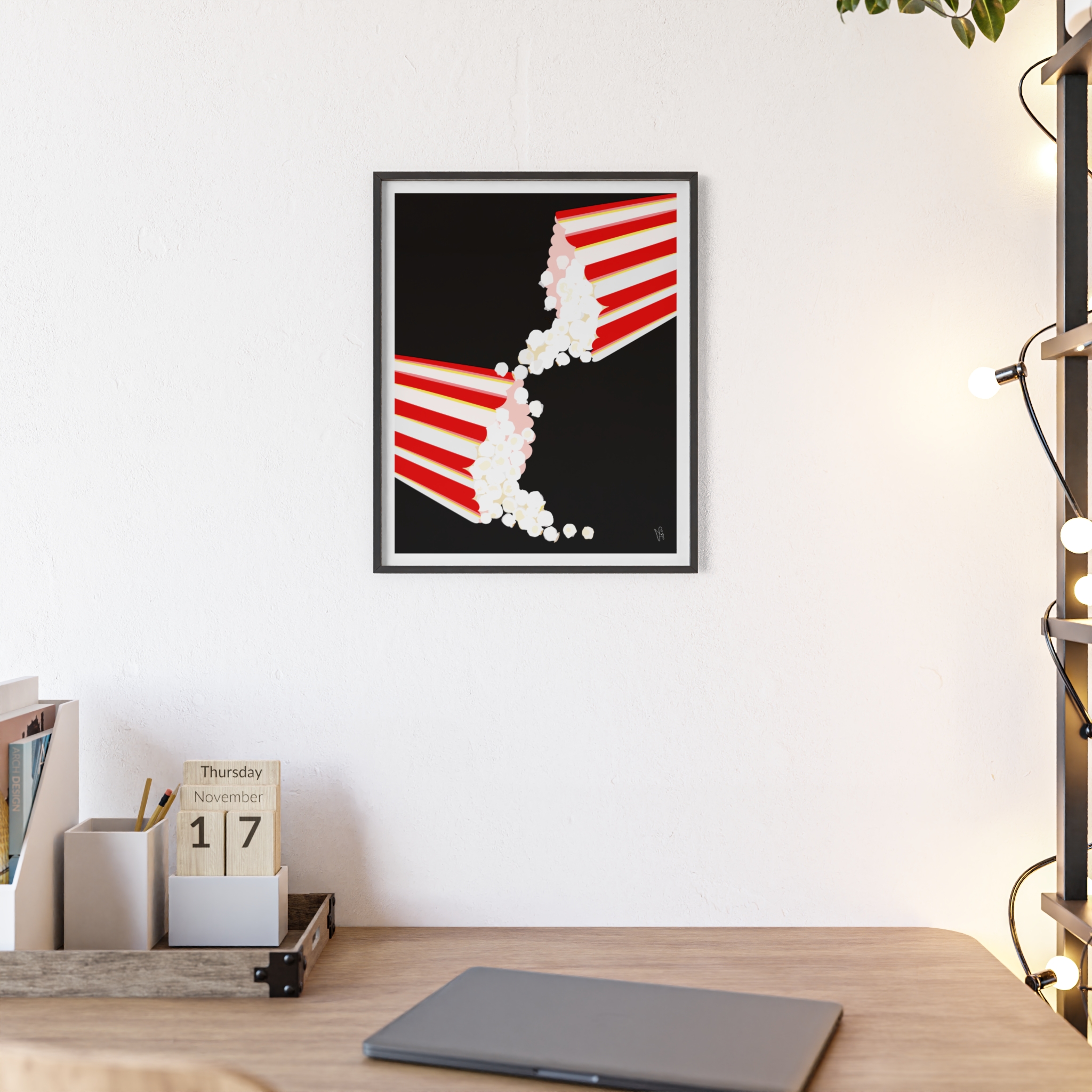 September Date Poster, Framed - Image 4