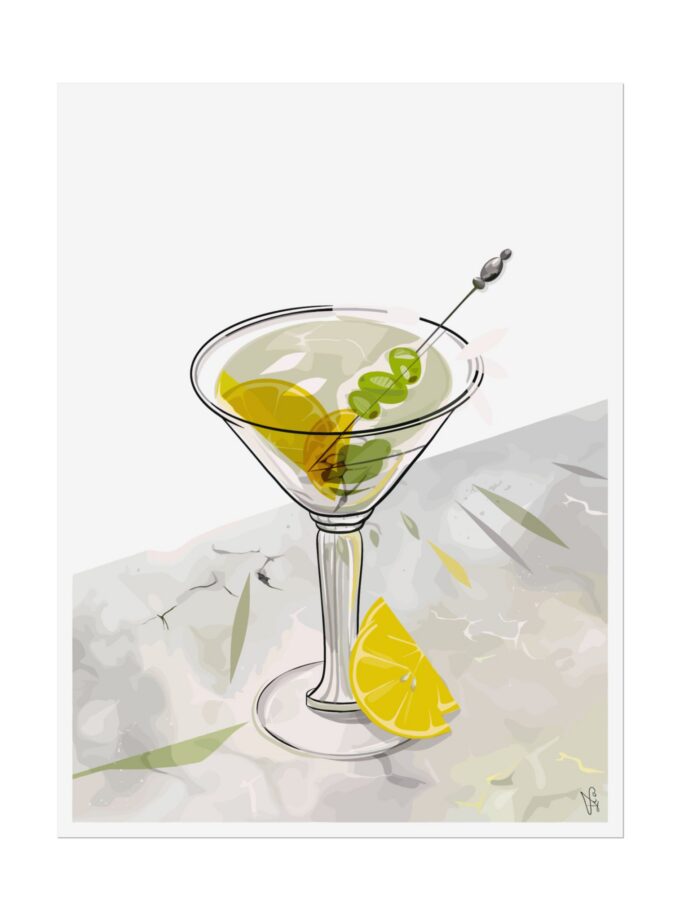 Dirty Martini Poster