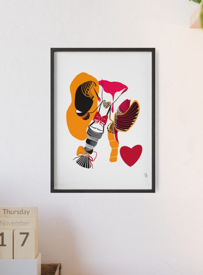 El Maestro Poster, Framed