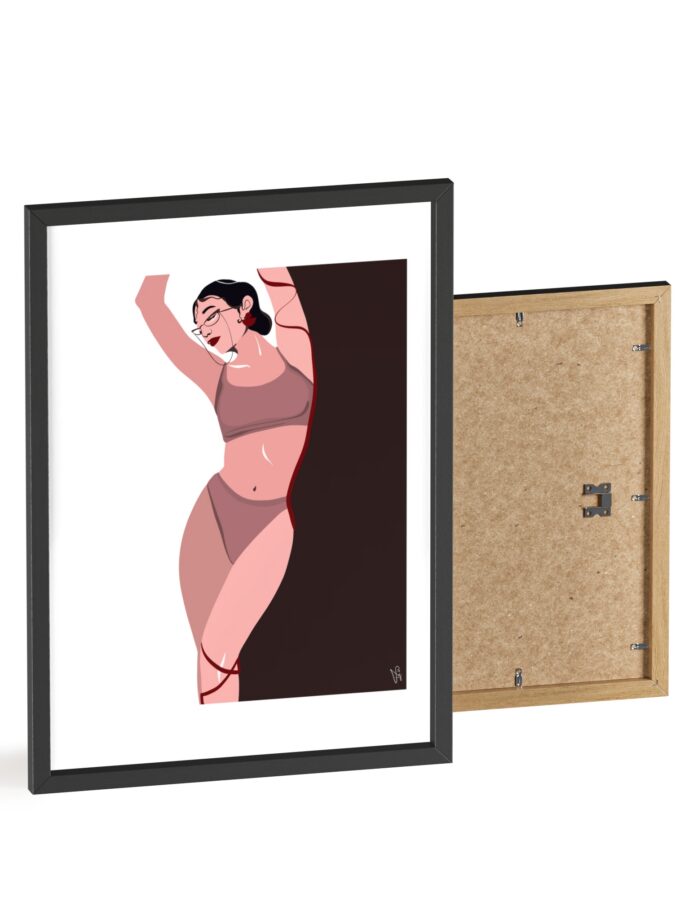 My Time Poster, Framed