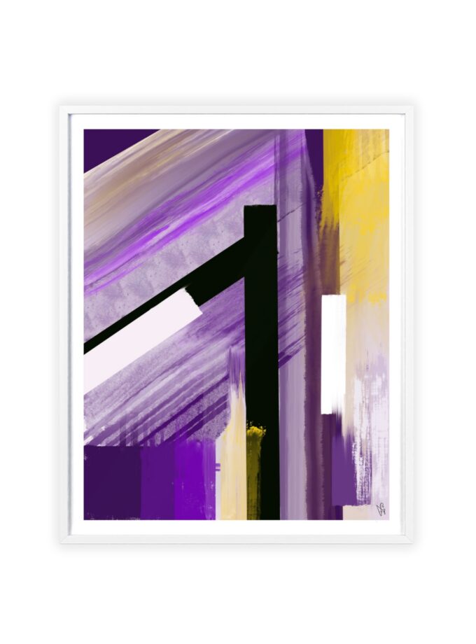 Lilac Poster, Framed