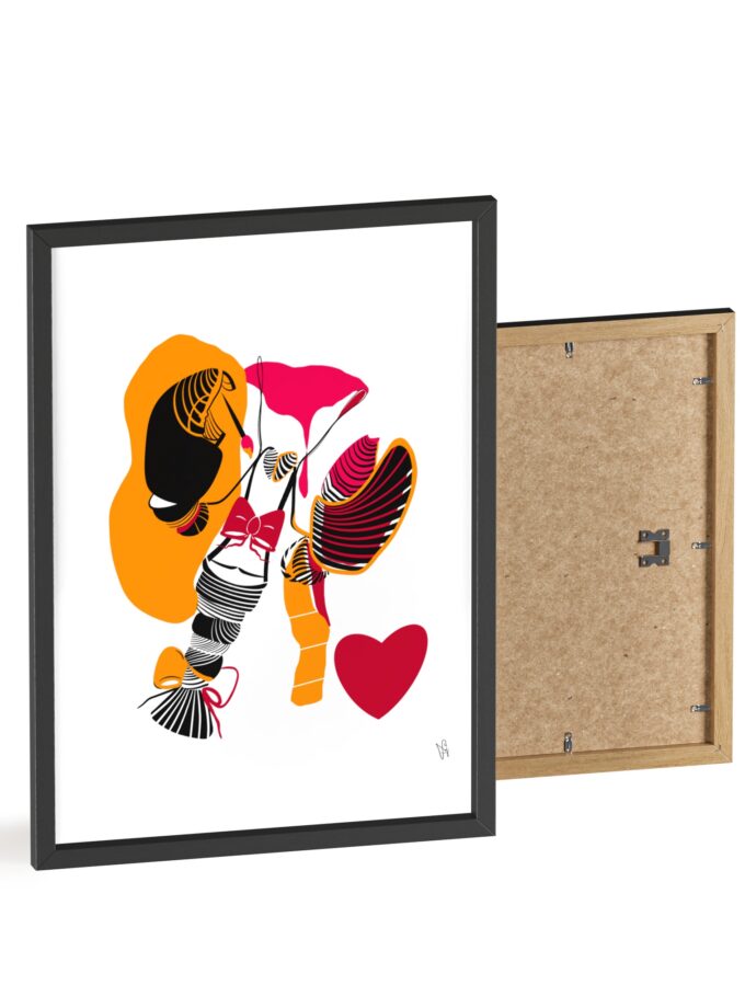 El Maestro Poster, Framed