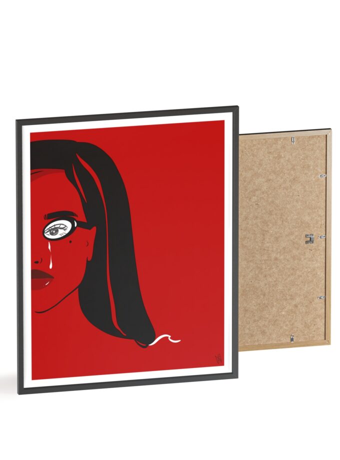 Writer Poster, Framed